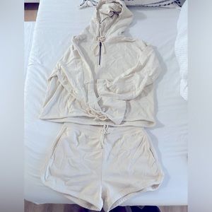 NWT J Crew 2-piece short set-size small